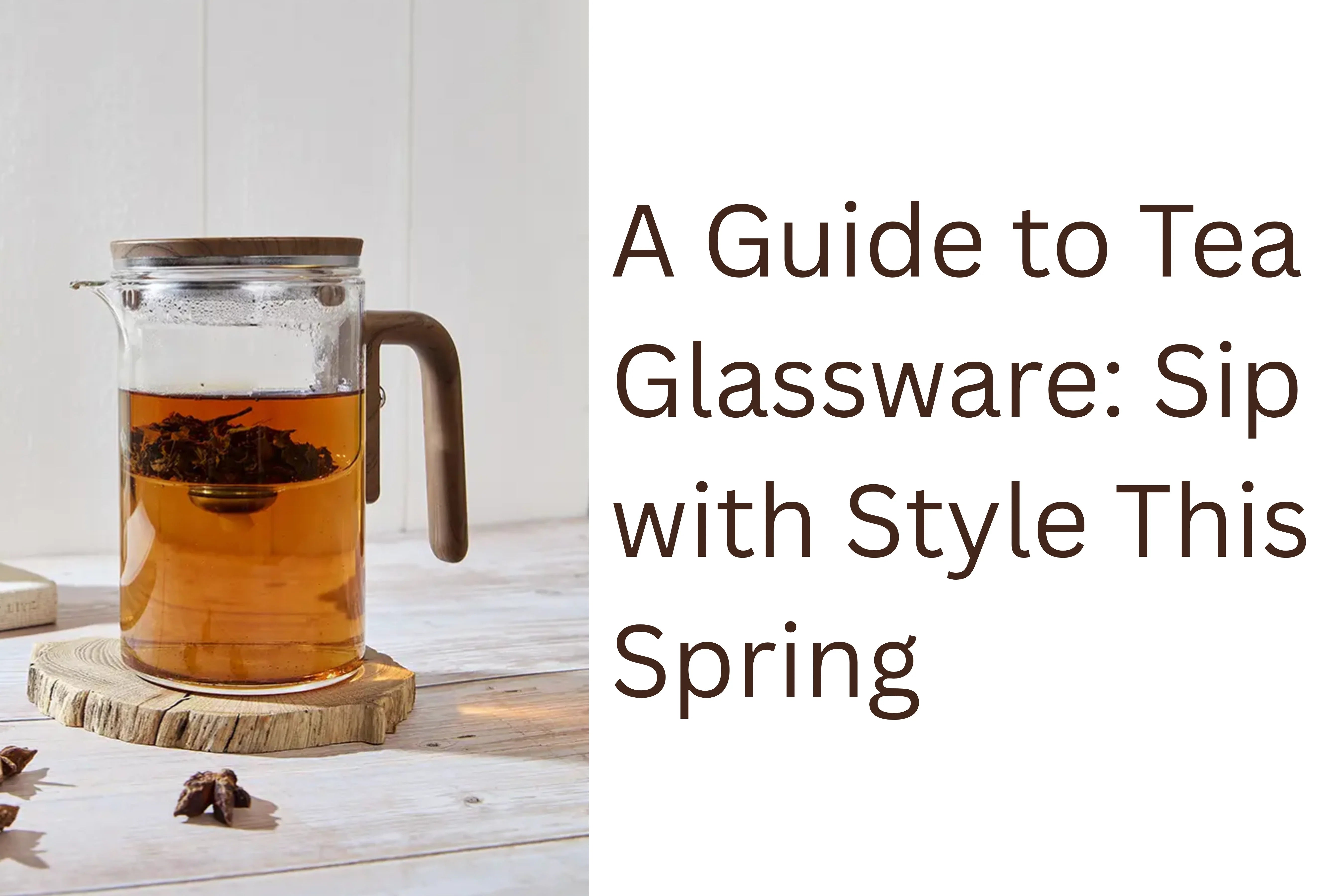 An image featuring our Magnetic Release Teapot with Strainer