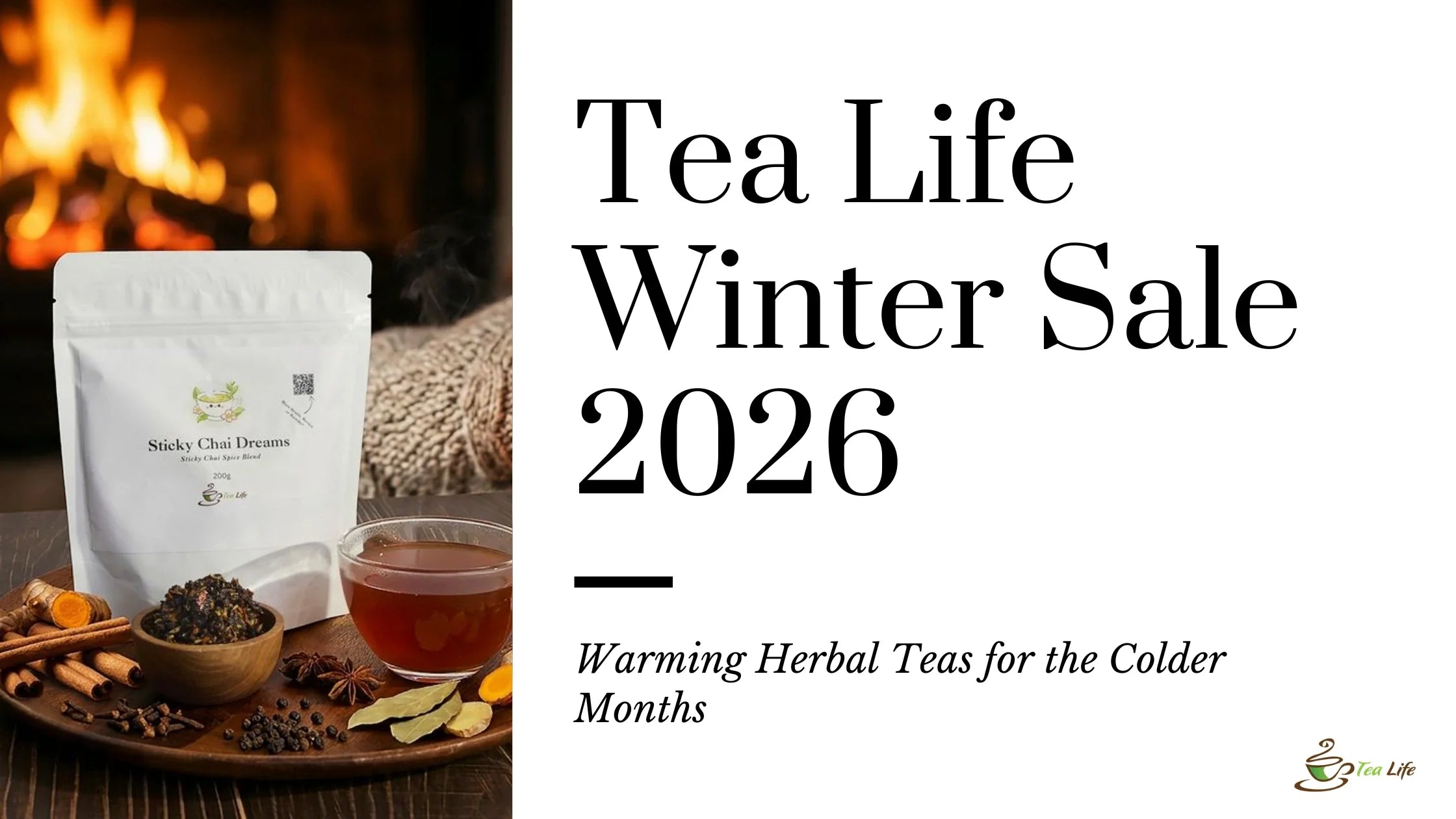Tea Life Winter Sale 2026: Warming Herbal Teas for the Colder Months