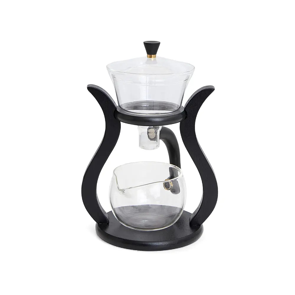 Magnetic Stand Glass Teapot