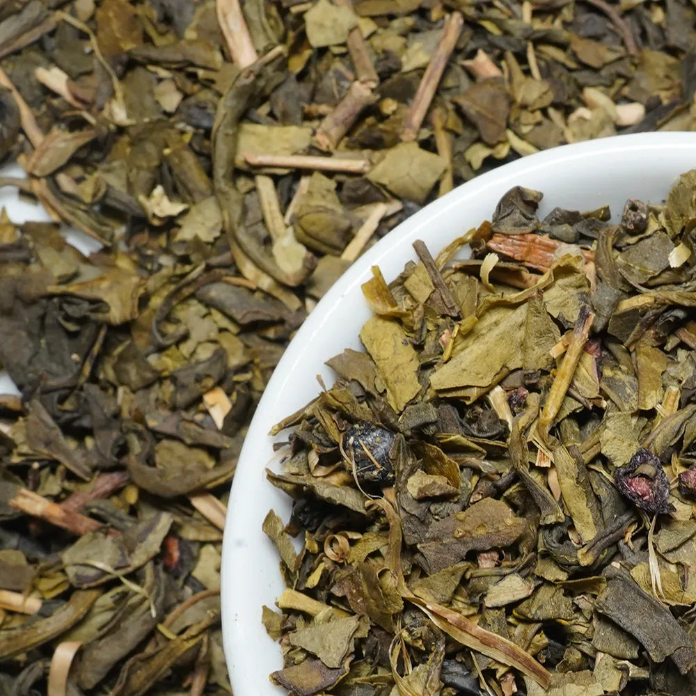 Decaf Blueberry Green Tea