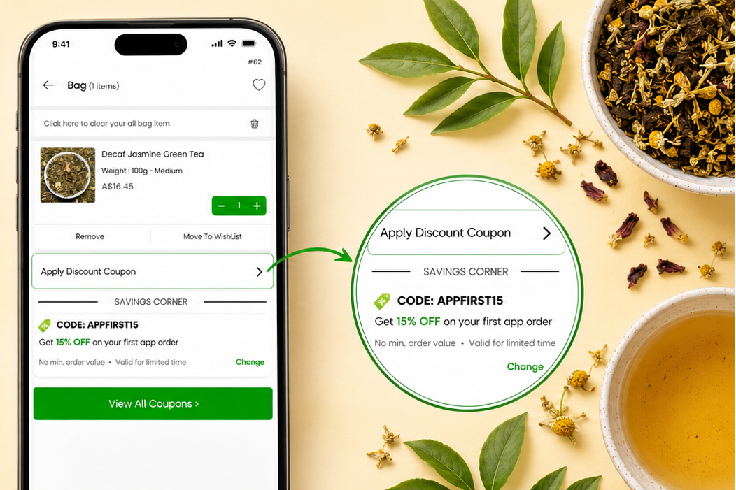 tea life app download homepage banner