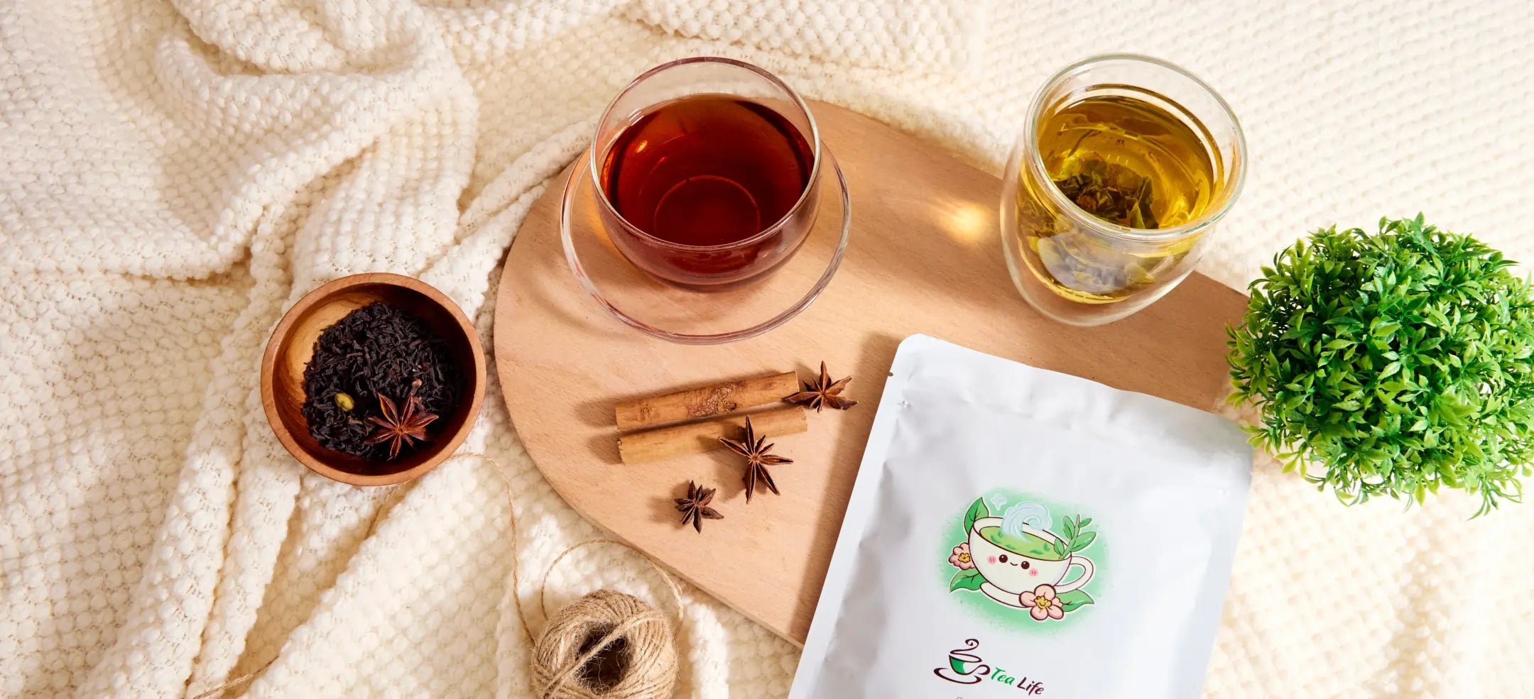 Tea Life Autumn Hero Banner