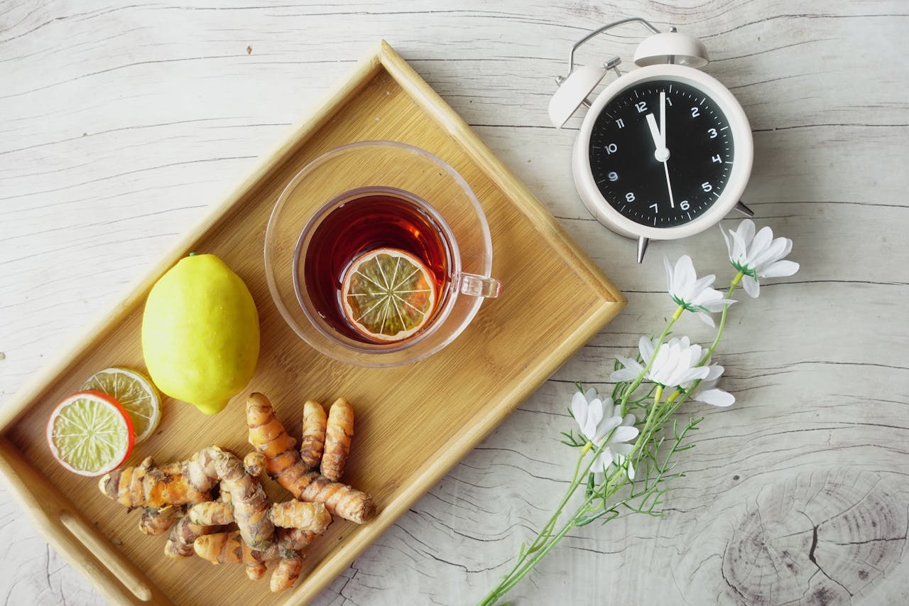 ginger turmeric tea