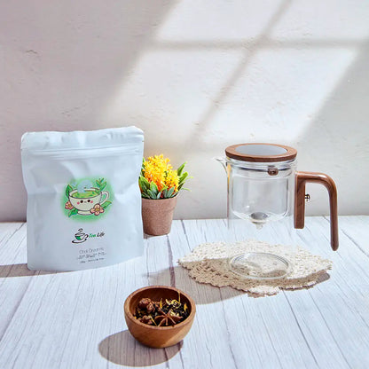 Magnetic Release Teapot with Strainer